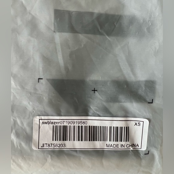 Cropped open black blazer - SHEIN -XS - Picture 3 of 4